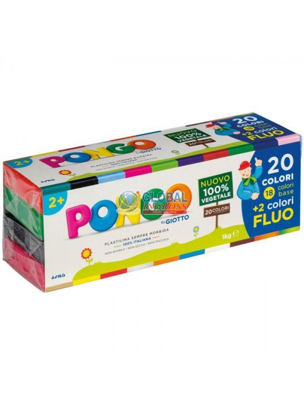 PONGO 1Kg 20 COLORI ASS.