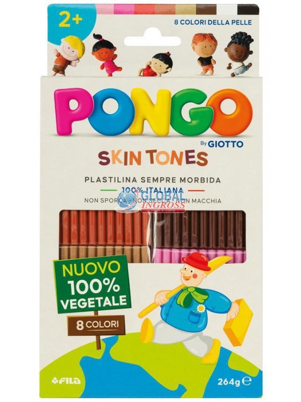 PONGO 8x33gr SKIN TONES
