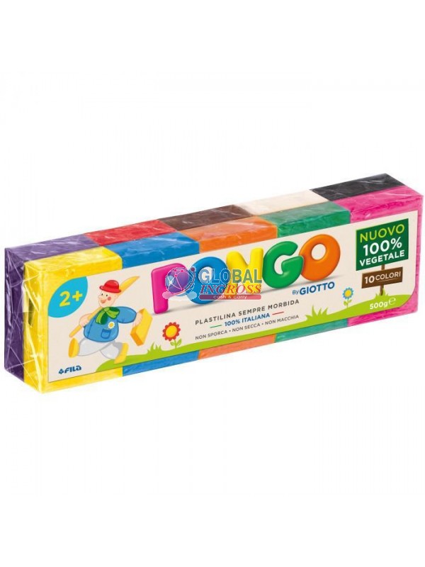 PONGO 500gr 10 COLORI ASS.