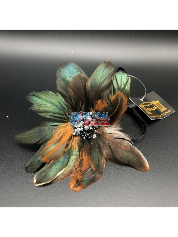 FIORE PIUMA NERA 12CM