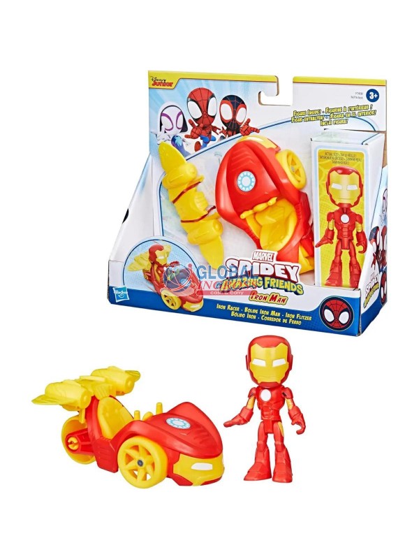 SPIDEY VEICOLO C/PERSONAGGIO IRON MAN
