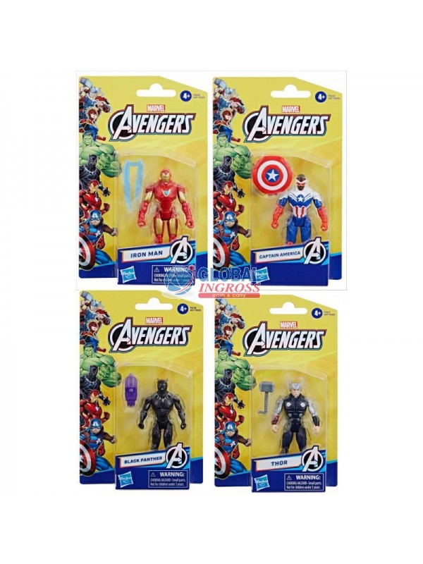 AVENGERS 10cm EVERGREENFIGURE ASS.