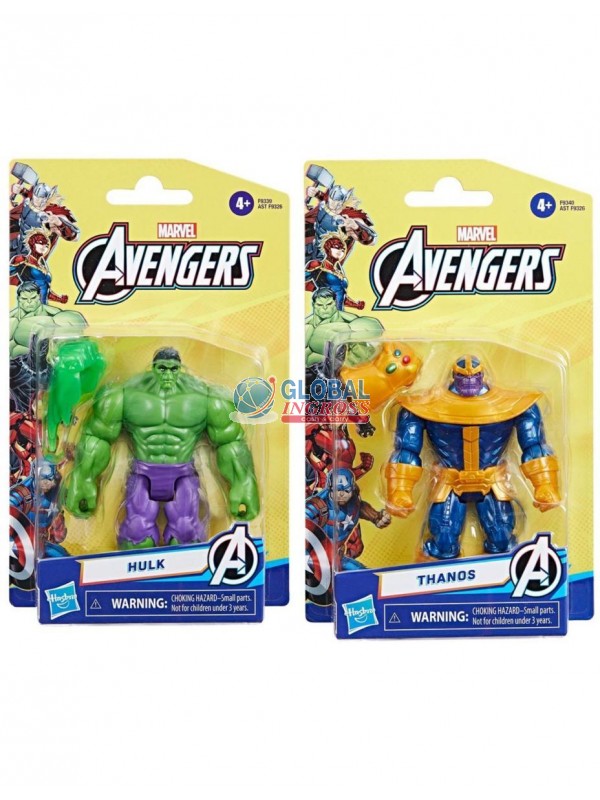 AVENGERS 10cm EVERGREENFIGURE DELUXE ASS.