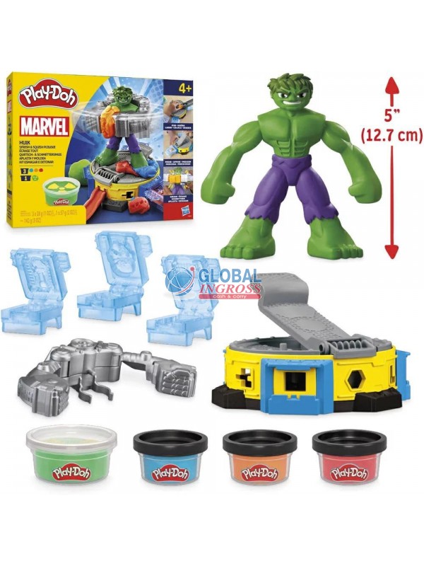 PLAYDOH MARVEL HULK SMASH & SQUISH