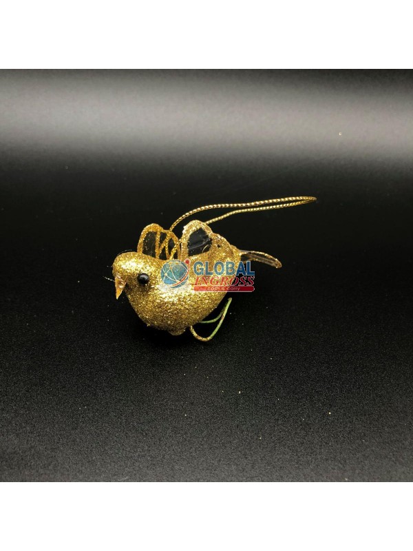 UCCELLINO GLITTER ORO CM.6