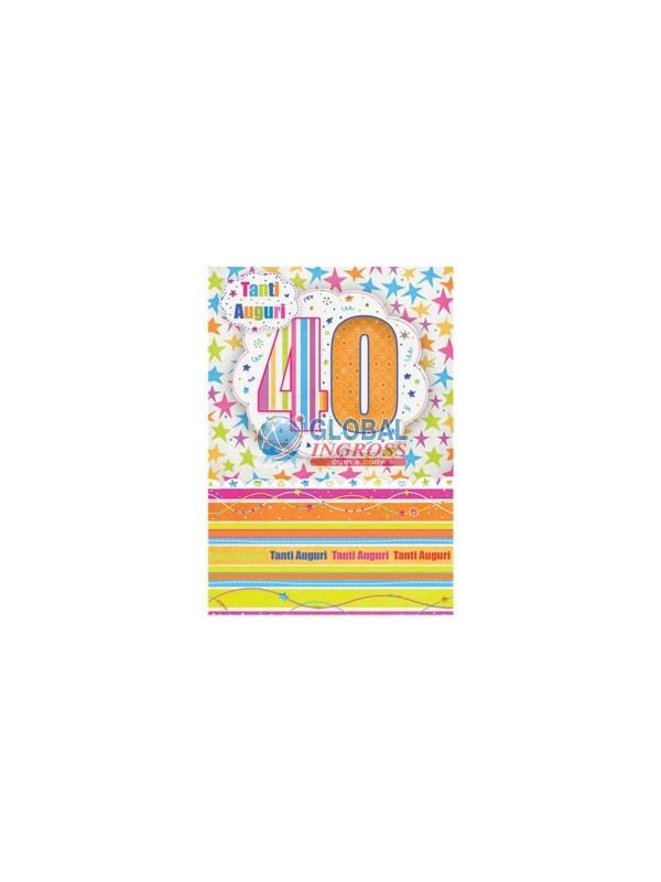 BIGLIETTO 40 ANNI