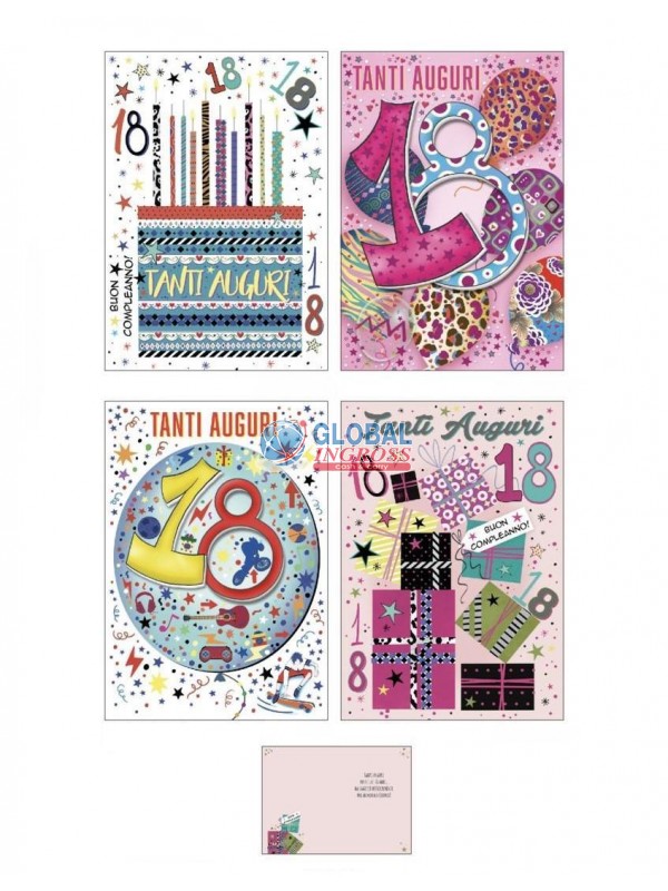 BIGLIETTO 18 ANNI TANTIAUGURI