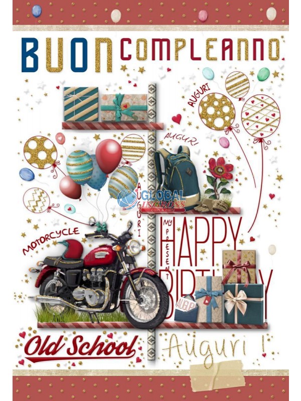 BIGLIETTO AUGURI MASCHILE