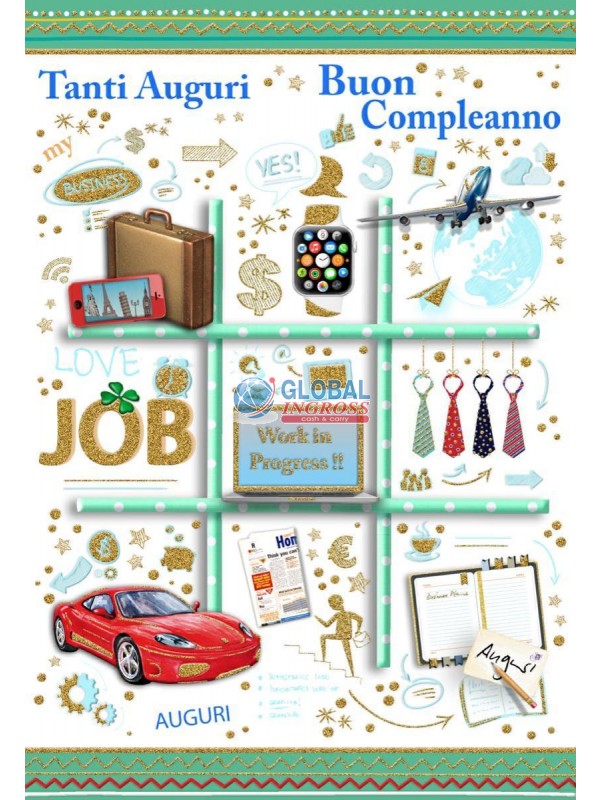 BIGLIETTO AUGURI MASCHILE
