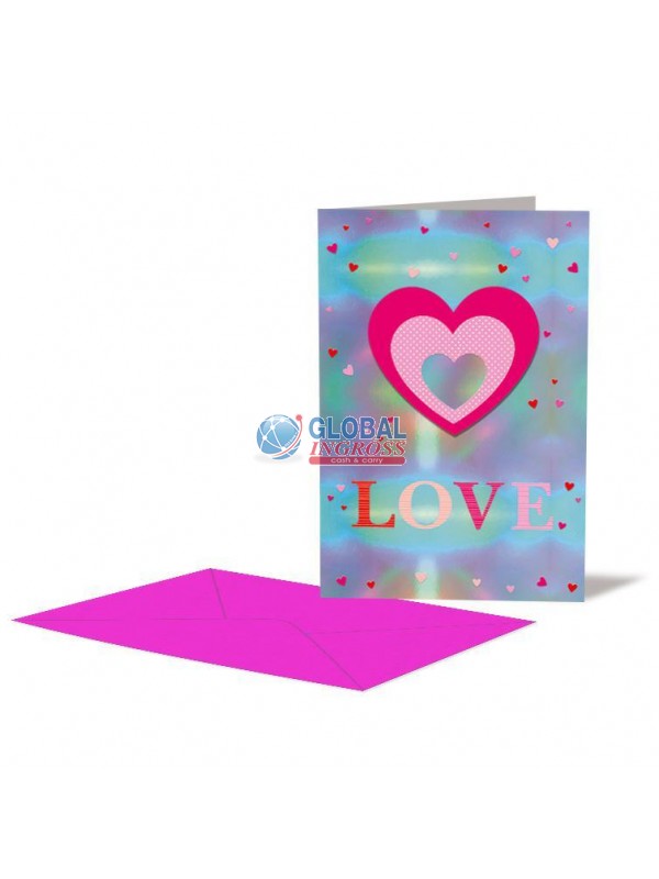 BIGLIETTO COMPLEANNO HEART