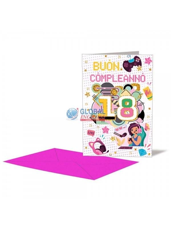 BIGLIETTO 18 ANNI RAGAZZA