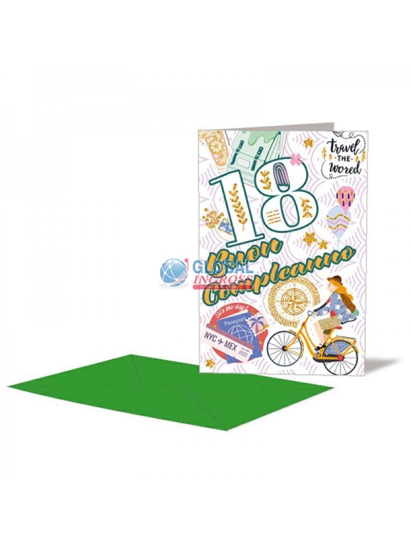 BIGLIETTO 18 ANNI RAGAZZA TRAVEL TIME