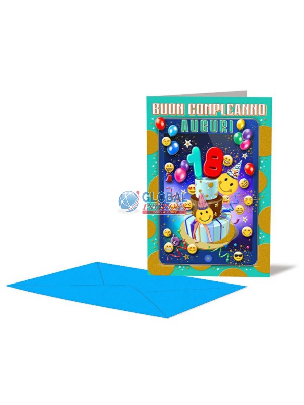 BIGLIETTO 18 ANNI BOY