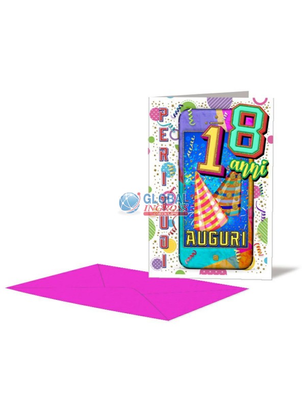 BIGLIETTO 18 ANNI GIRL