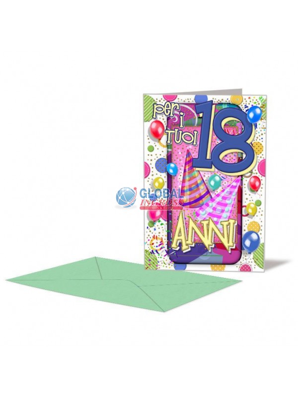BIGLIETTO 18 ANNI MASCHILE
