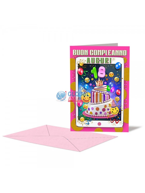 BIGLIETTO 18 ANNI FEMMINILE