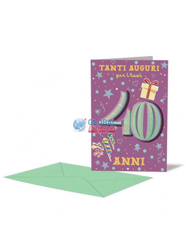 BIGLIETTO 40 ANNI I MIGLIORI