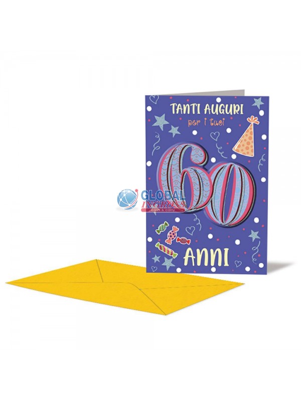 BIGLIETTO 60 ANNI I MIGLIORI