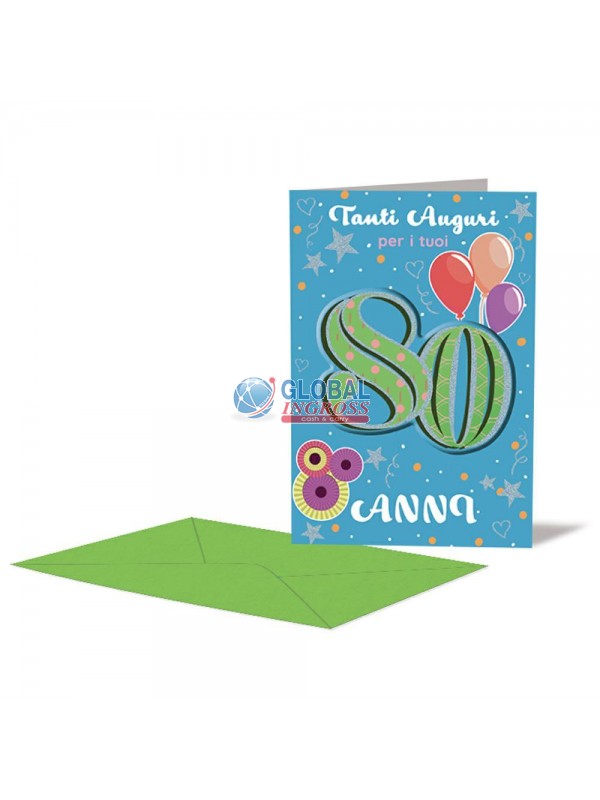 BIGLIETTO 80 ANNI I MIGLIORI