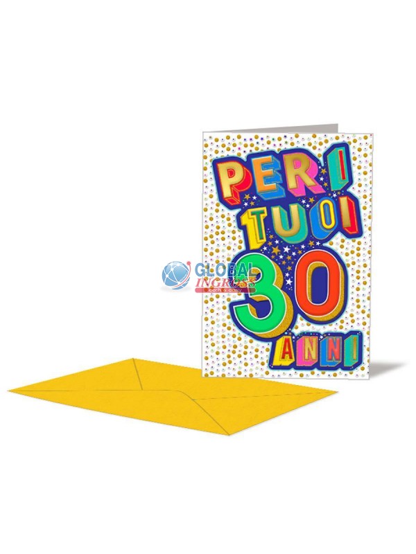 BIGLIETTO 30 ANNI I MIGLIORI ANNI 30