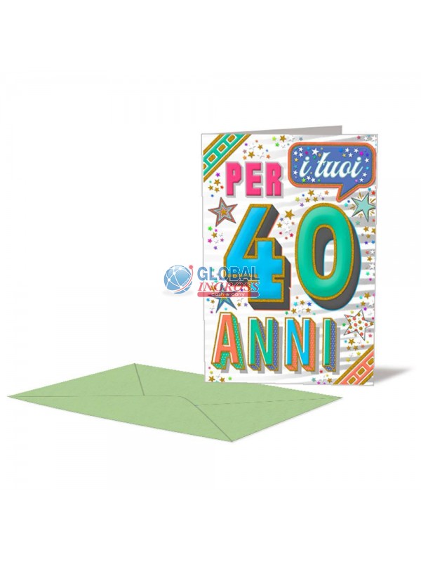 BIGLIETTO 40 ANNI