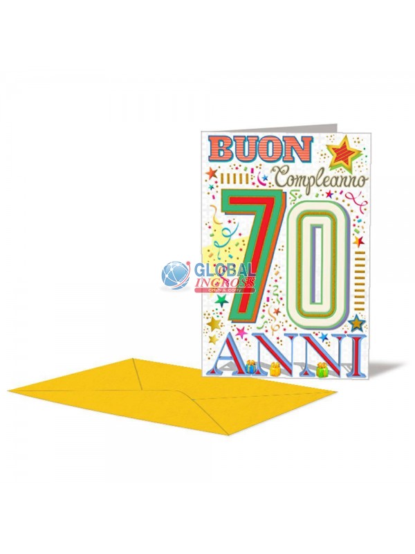 BIGLIETTO 70 ANNI I MIGLIORI ANNI 70