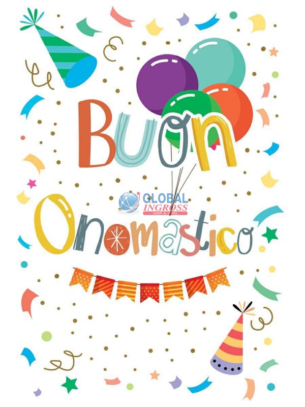 BIGLIETTO ONOMASTICO