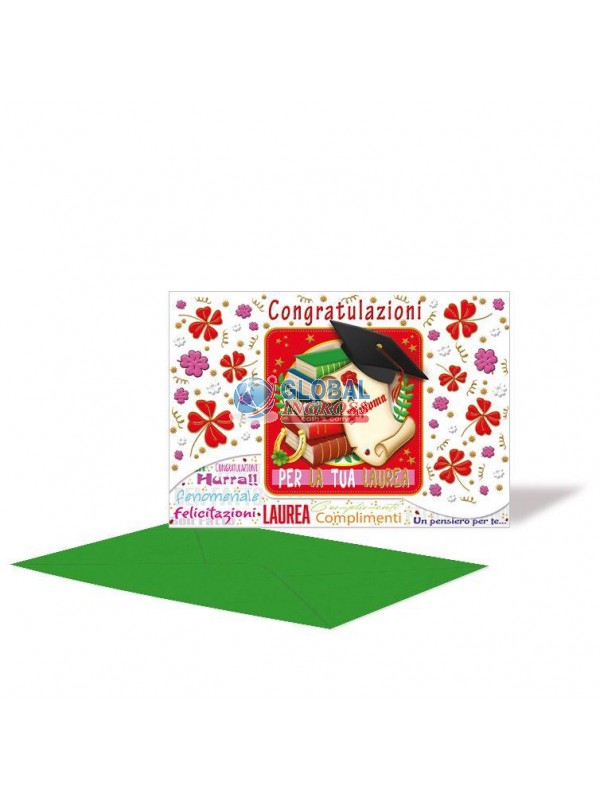 BIGLIETTO LAUREA P/SOLDI