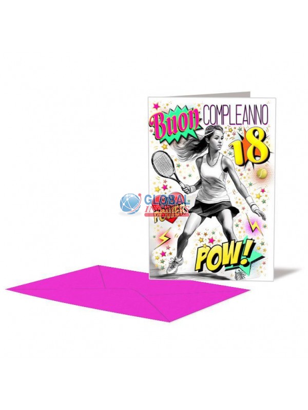 BIGLIETTO 18 ANNI TENNIS