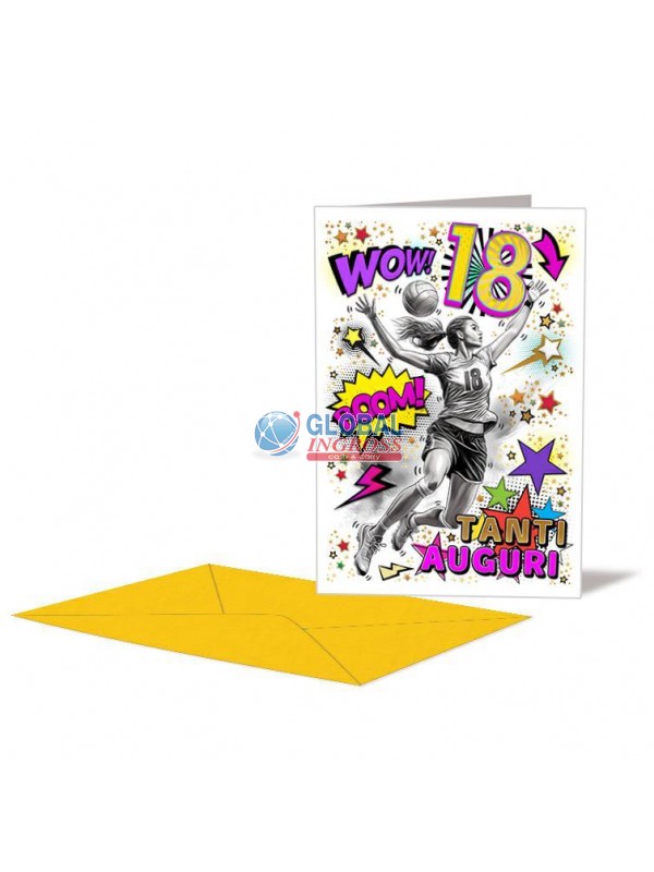 BIGLIETTO 18 ANNI VOLLEY