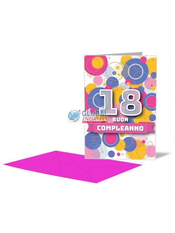 BIGLIETTO 18 ANNI FEMMINILE