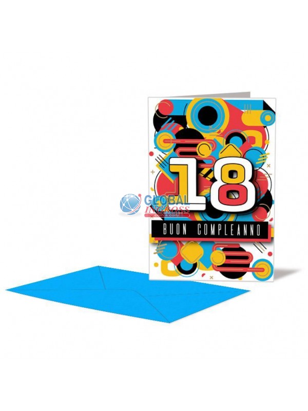 BIGLIETTO 18 ANNI MASCHILE