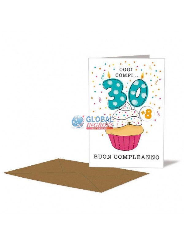 BIGLIETTO 30 ANNI C/ROTELLA I MIGLIORI ANNI