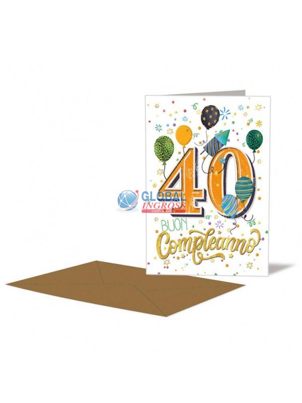 BIGLIETTO 40 ANNI I MIGLIORI ANNI