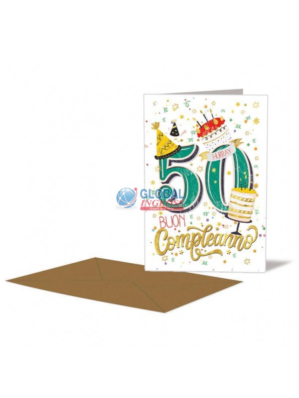 BIGLIETTO 50 ANNI I MIGLIORI ANNI