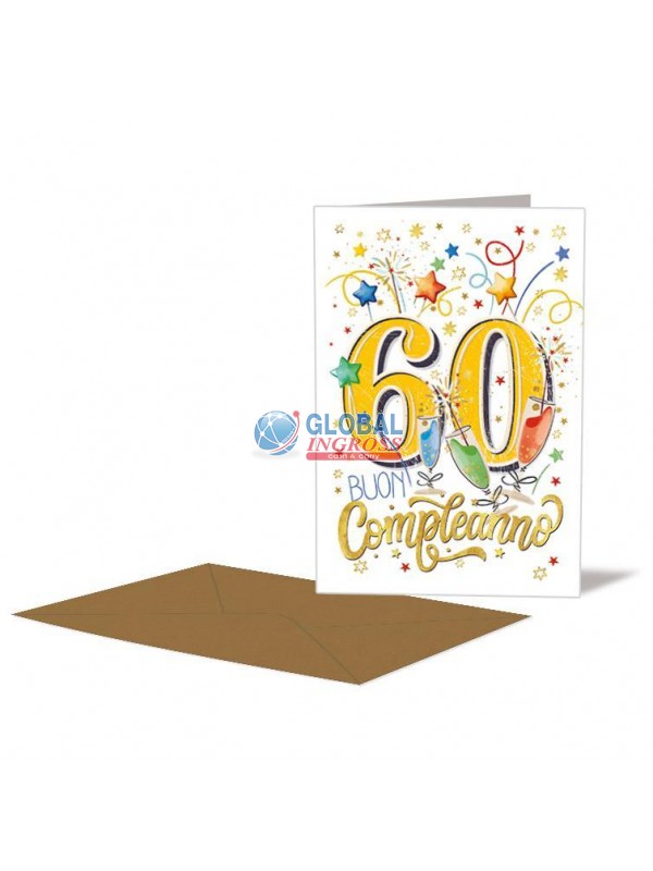 BIGLIETTO 60 ANNI I MIGLIORI ANNI