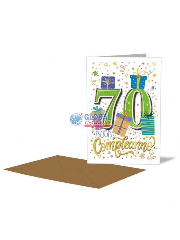 BIGLIETTO 70 ANNI I MIGLIORI ANNI