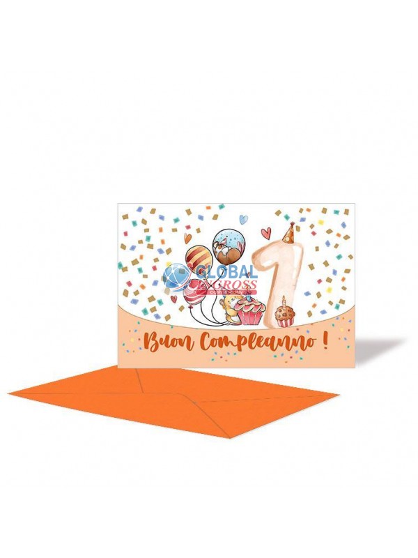 BIGLIETTO 1 ANNO P/S ARANCIO