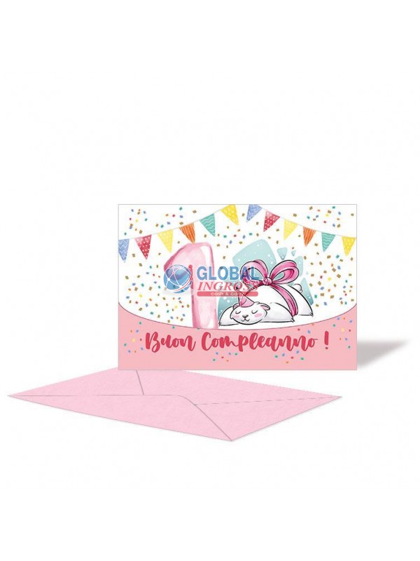 BIGLIETTO 1 ANNO P/S ROSA