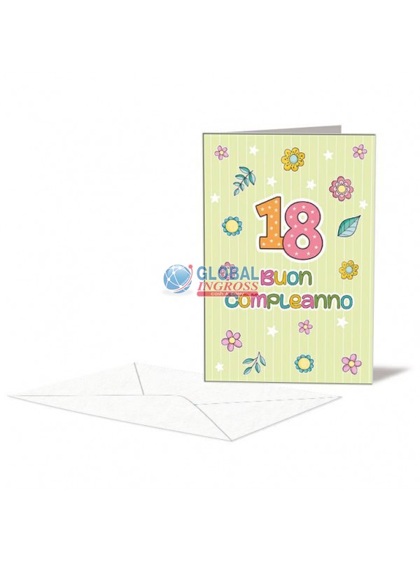 BIGLIETTO 18 ANNI FEMMINILE