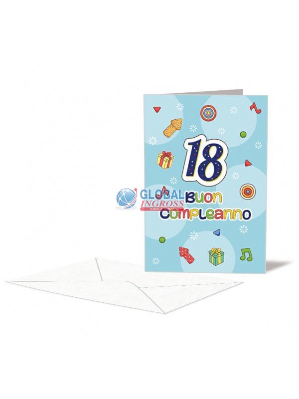 BIGLIETTO 18 ANNI MASCHILE