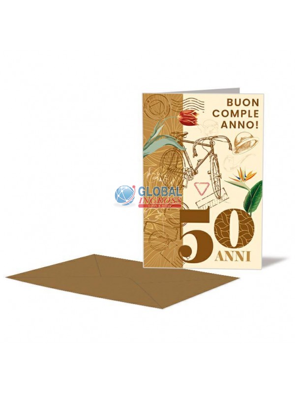 BIGLIETTO 50 ANNI NATURALE