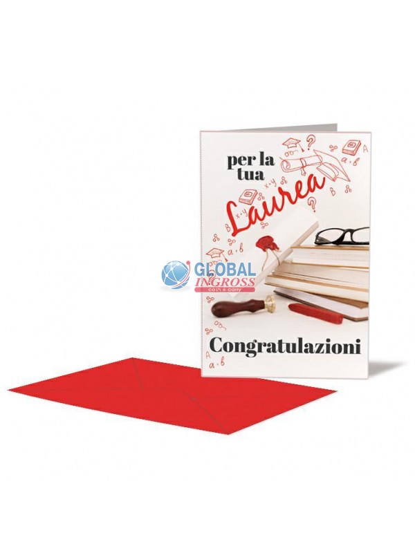 BIGLIETTO LAUREA TANTI AUGURI