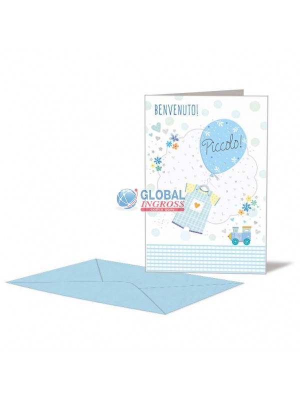 BIGLIETTO NASCITA BIRTHCOLLECTION