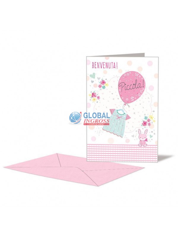 BIGLIETTO NASCITA BIRTHCOLLECTION