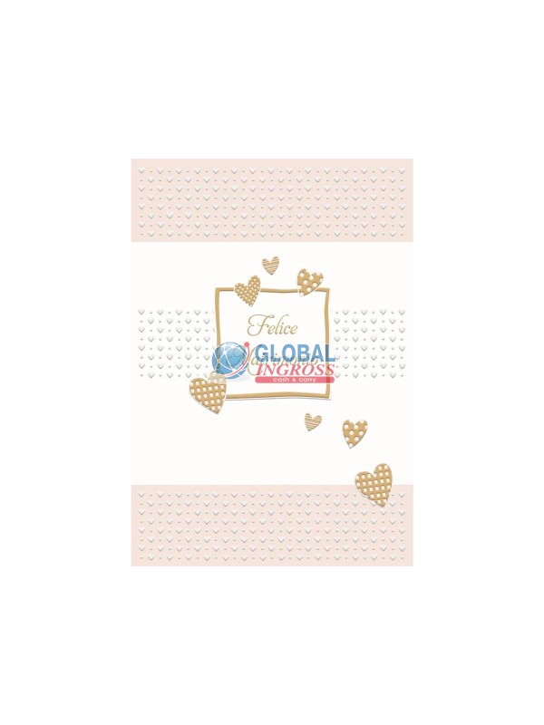 BIGLIETTO NOZZE FELICE MATRIMONIO