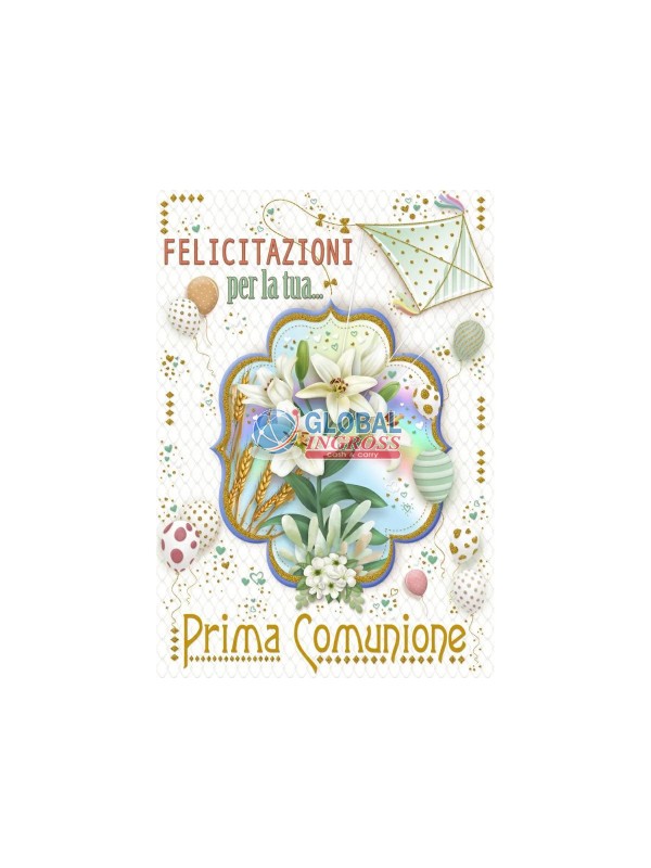 BIGLIETTO COMUNIONE