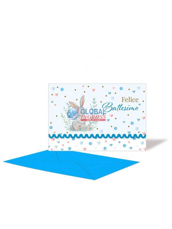 BIGLIETTO BATTESIMO P/SOLDI BIMBO