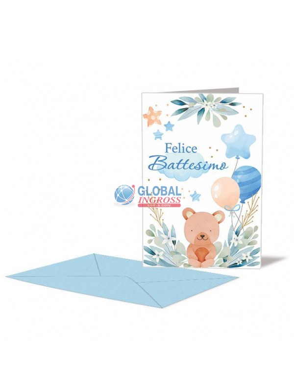 BIGLIETTO BATTESIMO P/SBIMBO