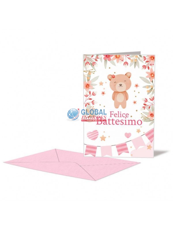BIGLIETTO BATTESIMO P/SBIMBA